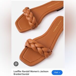 Loeffler Randall Jackson Braided Sandals Size 7